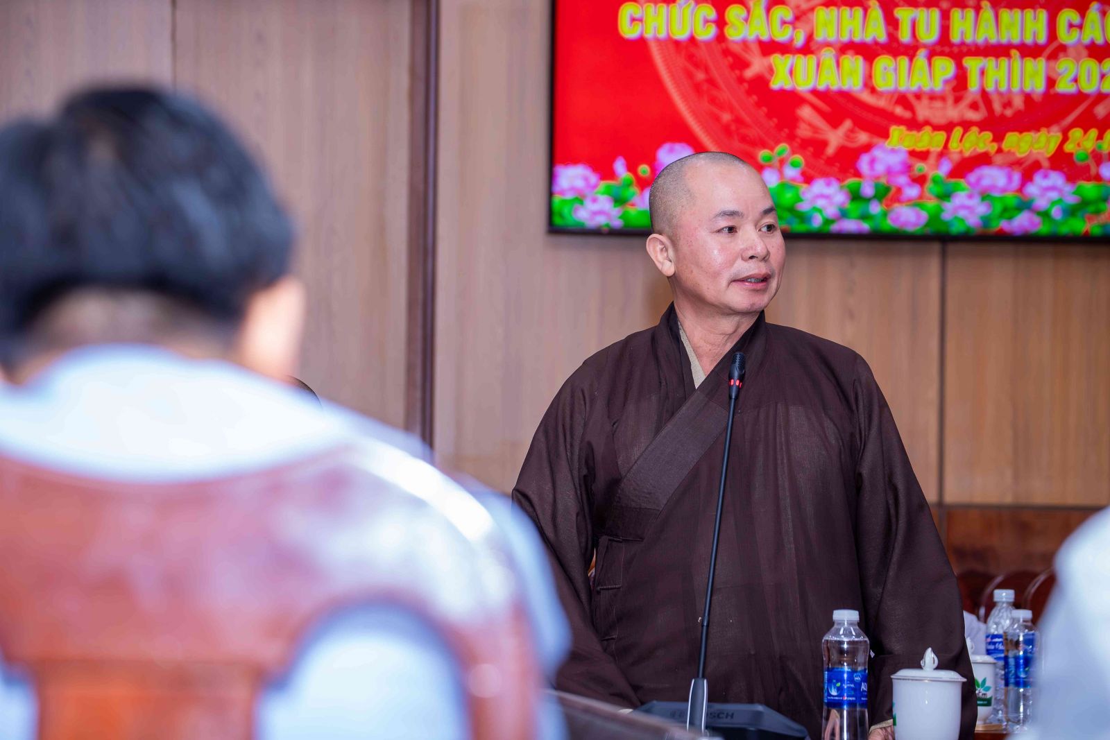 Xuân Lộc Ban Trị sự và chư Tăng Ni huyện Xuân Lộc tham dự buổi họp mặt